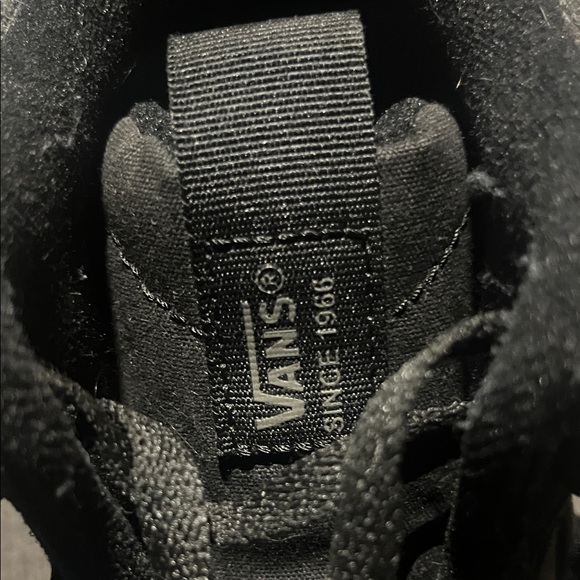 Vans Men's Black and Gray High-Top Sneakers - Picture 3 of 5